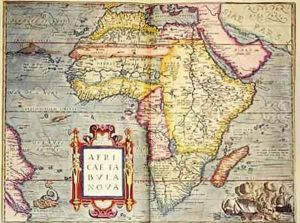 Africae tabvla nova, 1570