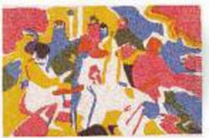 Regards Sur Le Passe by Wassily Kandinsky
