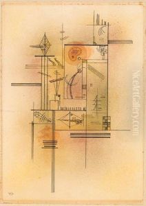 Etwas Violett by Wassily Kandinsky