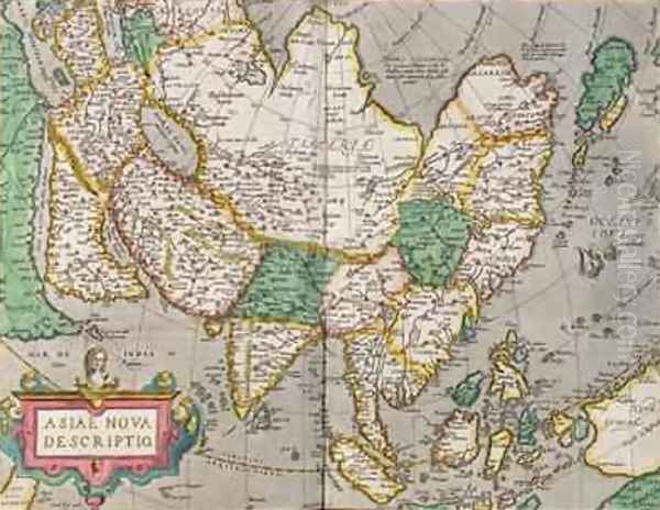 Map of Asia, c.1580 - view 1