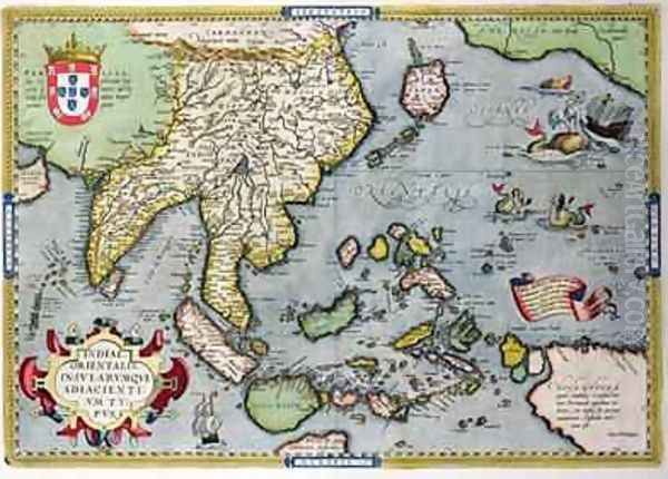 Map of India to New Guinea, c.1570-1603 - view 1