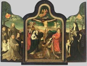 Triptych 2 by Jacob Cornelisz Van Oostsanen