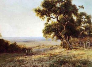 Late Afternoon, Valley of the Leon by Julian Onderdonk
