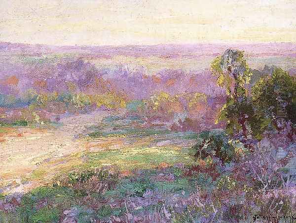 Last Rays of Sunlight, Early Spring in San Antonio 1922 - view 1