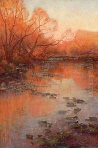 San Antonio River, San Antonio, Texas by Julian Onderdonk