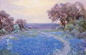 Field of Bluebonnets by Julian Onderdonk