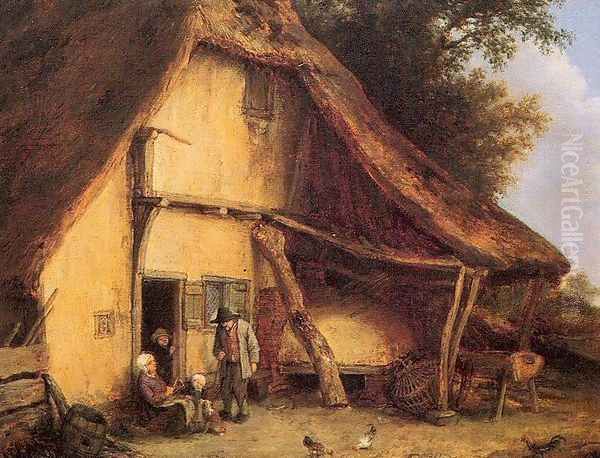 A Peasant Family Outside a Cottage 1668 - view 1
