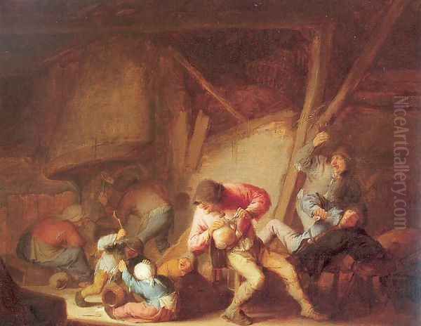 Drinking Figures and Crying Children 1634 - view 1