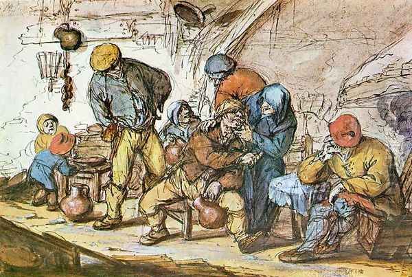 Scene in the Tavern - view 1