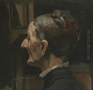 Tete De Femme by Georges Kars
