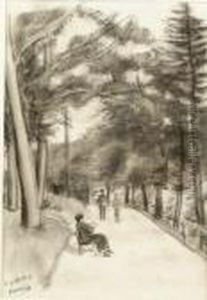 Promeneurs Dans Promeneurs Dans