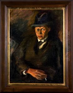 Autoportret S Cigaretou by Georges Kars