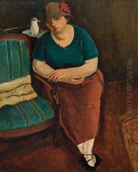 Seated Woman - view 1