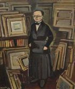 Dans Le Salon De Peinture by Georges Kars
