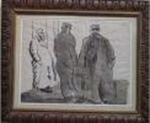 Trois Juifs. by Georges Kars
