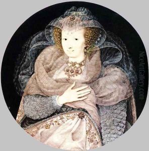 Frances Howard, Countess of Somerset and Essex c. 1595 by Isaac Oliver