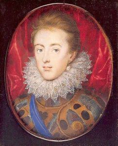 Charles, Prince of Wales (Later Charles I) 1615 by Isaac Oliver