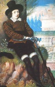 Portrait of a Young Man, said to be Sir Philip Sidney by Isaac Oliver