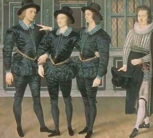 The Browne Brothers 1598 by Isaac Oliver