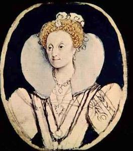 Portrait of Elizabeth I by Isaac Oliver
