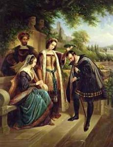 Queen Isabella and Columbus by Henry Nelson O'Neil