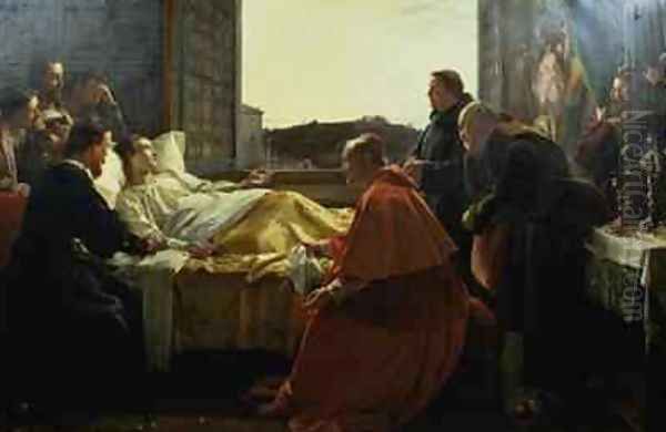 The Last Moments of Raphael 1483-1520 1866 by Henry Nelson O'Neil