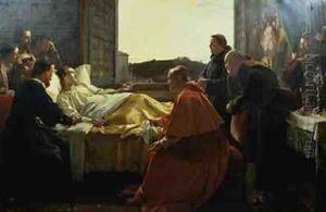 The Last Moments of Raphael 1483-1520 1866 by Henry Nelson O'Neil