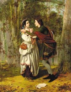 Rosalind and Celia - As You Like It by Henry Nelson O'Neil