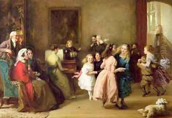 The Childrens Party 1871 - view 1