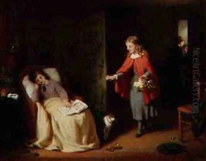A Friendly Visit by George Bernard O'Neill