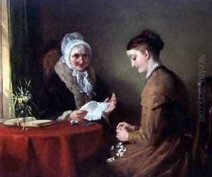 The Broken Engagement 1860 by George Bernard O'Neill