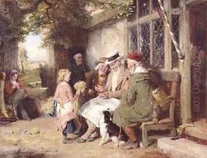 Testing the Corn by George Bernard O'Neill
