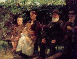 A Scene in Phoenix Park by Walter Frederick Osborne