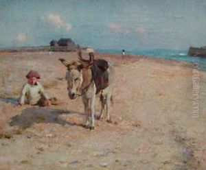 On Suffolk Sands, 1887 by Walter Frederick Osborne