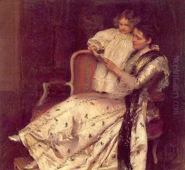 Mrs. Noel Guinness and her Daughter, Margaret - view 1