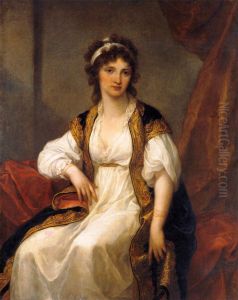Portrait Of A Young Woman by Angelica Kauffmann