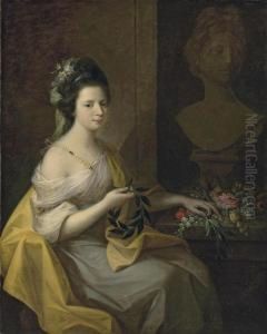 Portrait Of Lady by Angelica Kauffmann