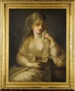 Portrait De Dame En Vestale Portrait De Dame En Vestale