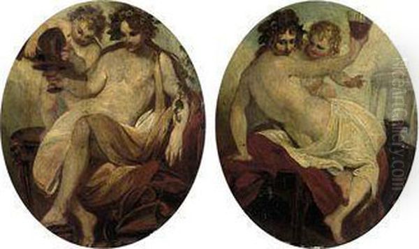 A Bacchante With An Amorino - view 1