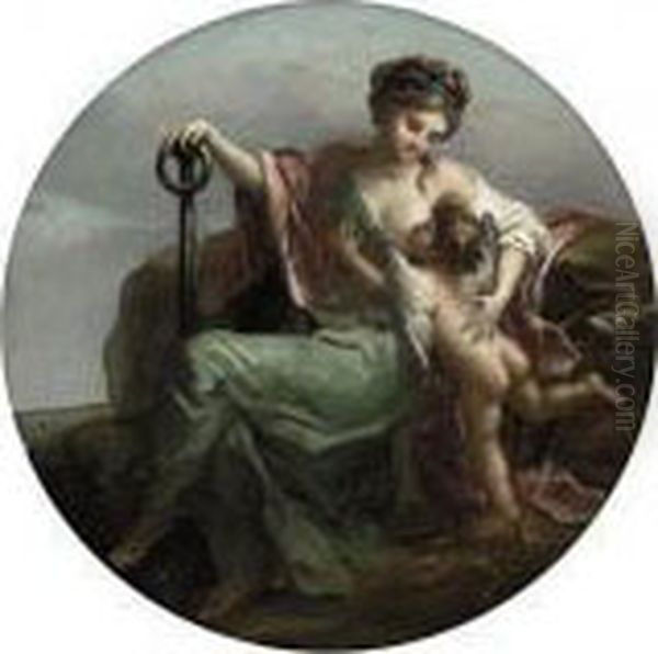 Hope With A Putto - view 1
