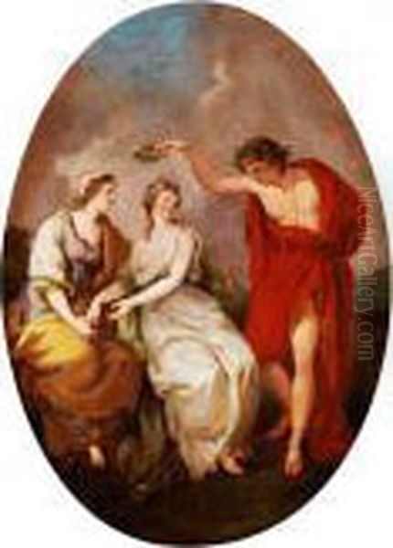 Apollo Kront Die Musen Der Kunste - view 1