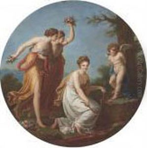 The Punishment Of Cupid by Angelica Kauffmann