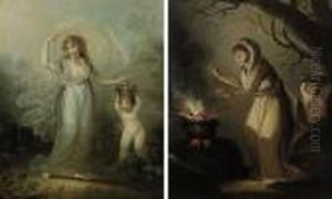 Allegories Of The Four Seasons by Angelica Kauffmann