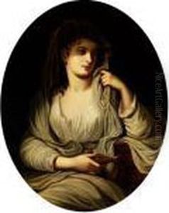 Portrait Einer Dame Als Antike Vestalin by Angelica Kauffmann
