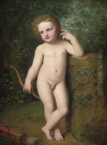 Cupid In A Garden - view 1