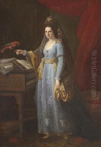 Portrait Of A Lady by Angelica Kauffmann