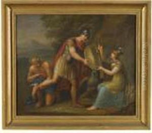 Minerva Giving Perseus Her Shield