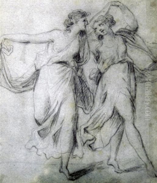 Two Dancing Muses - view 1