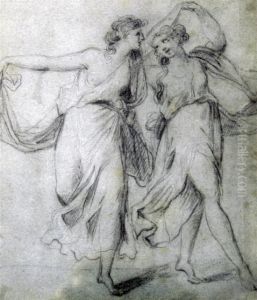 Two Dancing Muses