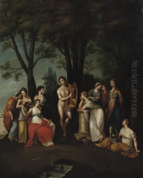 Apollo And The Muses - view 1